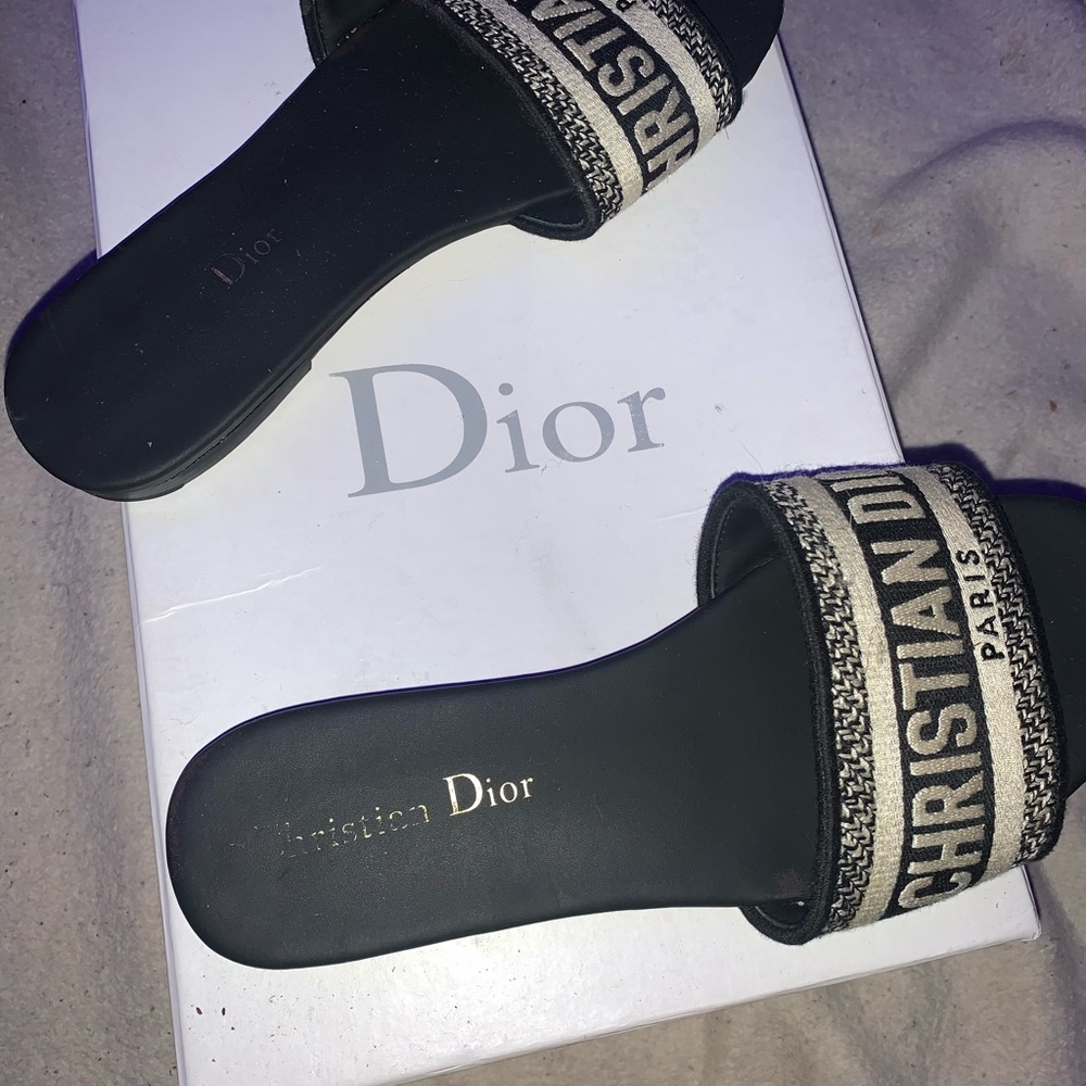 Christian dior slides